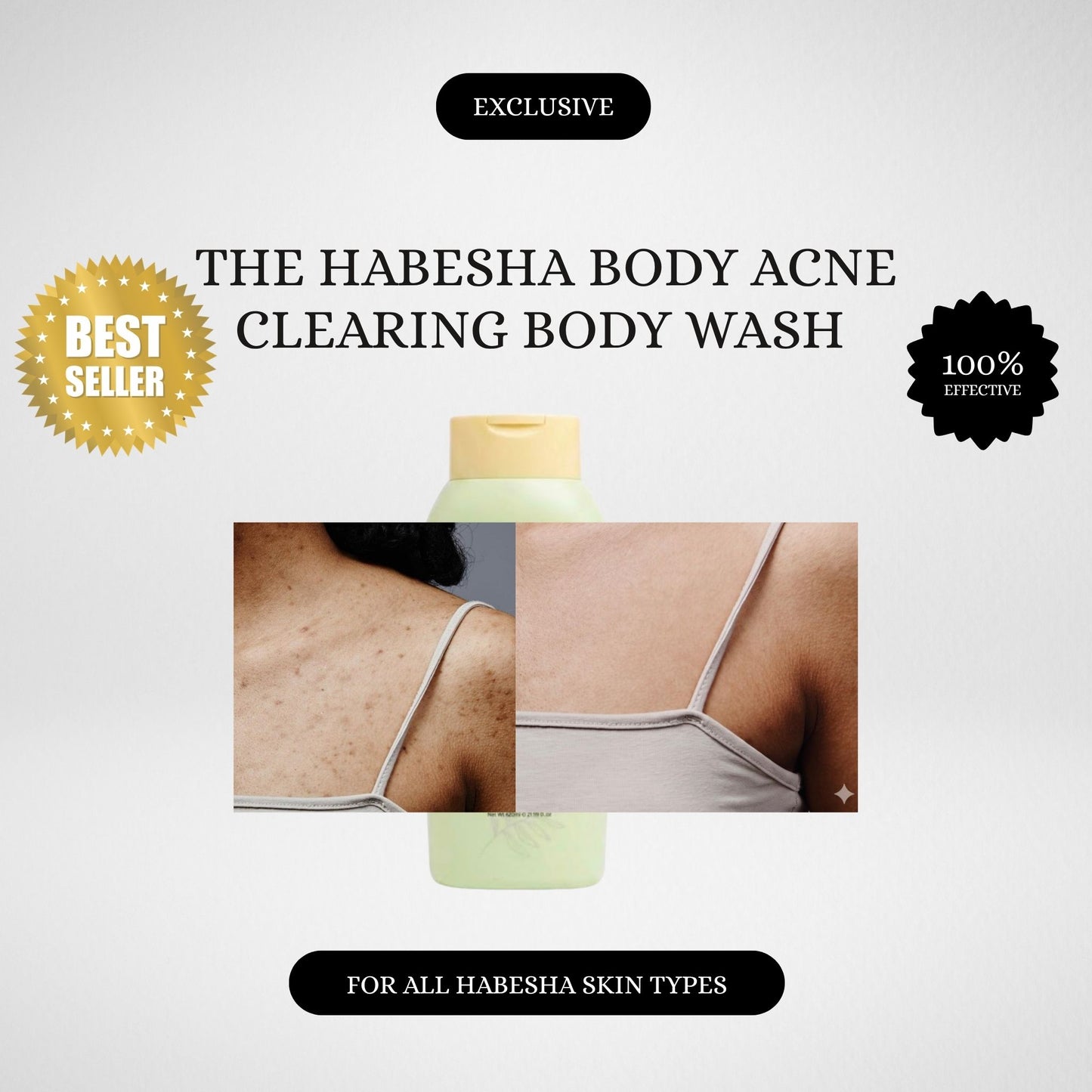 ናይ ነብሲ ፈጸጋን ጸሊም ነጠብጣብ ፈጽረዪ Body wash