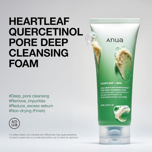 ANUA *renewal* Heartleaf Quercetinol Pore Deep Cleansing Foam 150ml