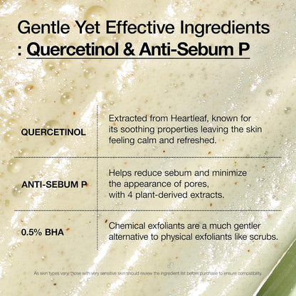 ANUA *renewal* Heartleaf Quercetinol Pore Deep Cleansing Foam 150ml