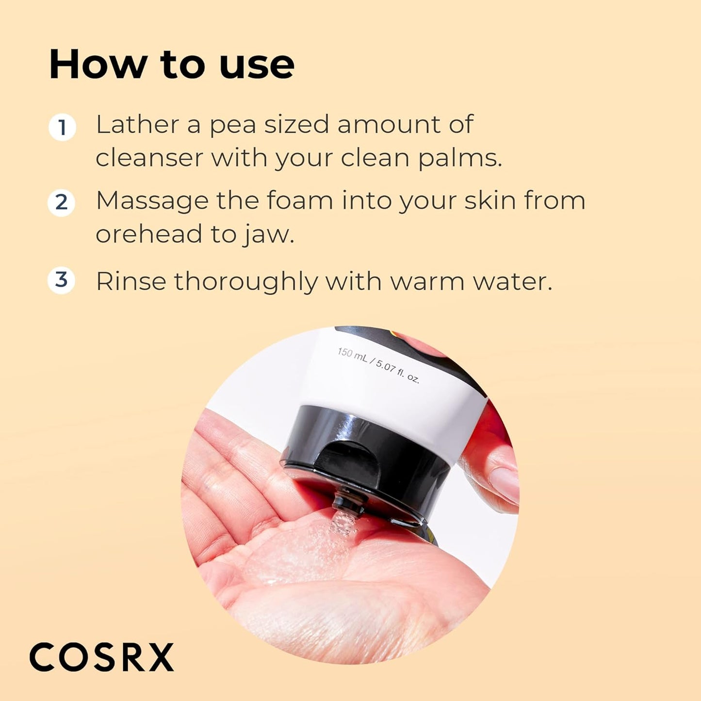 COSRX Advanced Snail Mucin Power Gel Cleanser 150ml