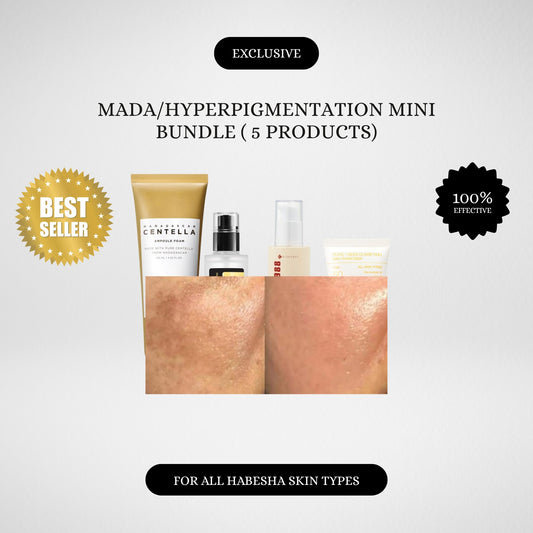 Hyperpigmentation Clearing Bundle ናይ ማዳ መጥፊኢ ኮምቦ (5 ፖሮዳክትስ) ዘጠቃለለ ምስ ኩሉ ዓይነት ገጽ ዝሰማማዕ✨